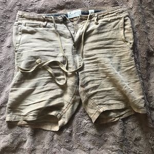Lucky brand linen shorts, 31 waste …..